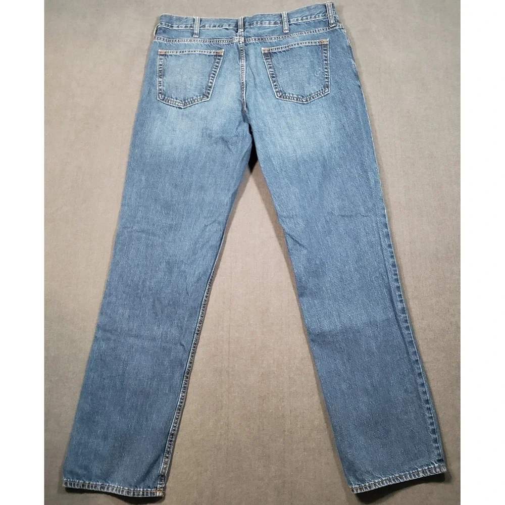 Old Navy Jeans Mens 36x34 Blue Regular Standard Straight Leg Denim